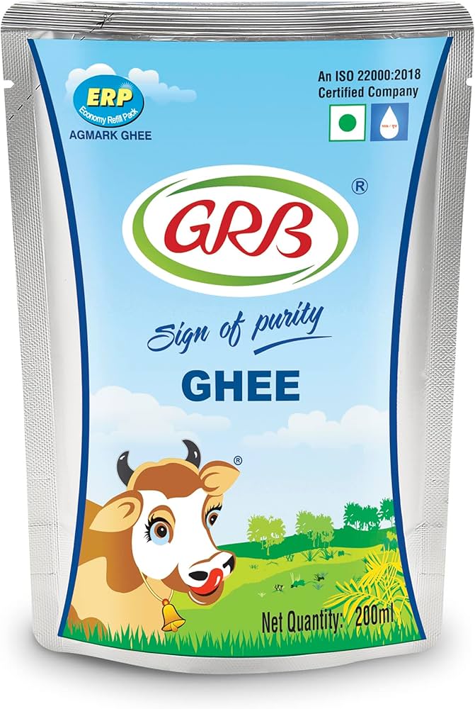 GRB GHEE 200ML POUCH