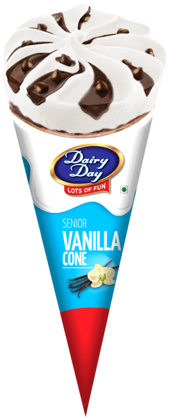 DAIRY DAY SENIOR VANILLA CONE 120 ML