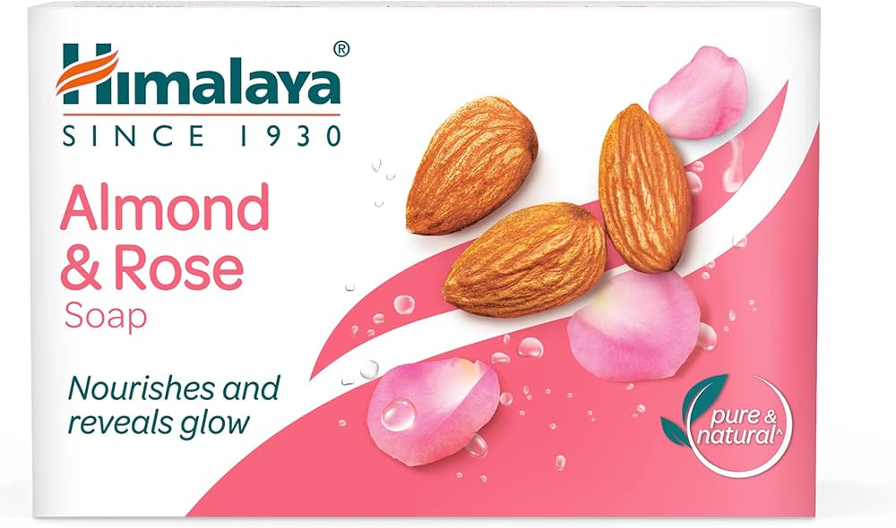 HIMALAYA ALMOND & ROSE SOAP 125 G