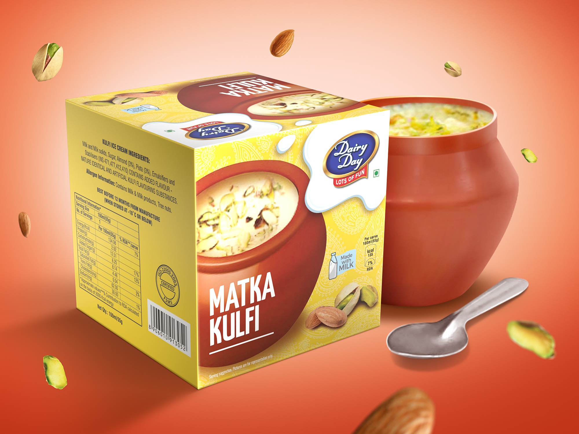 DAIRY DAY MATKA KULFI 100 ML