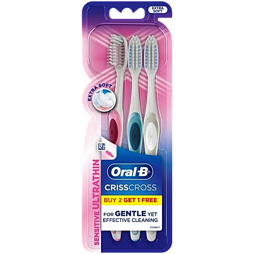 ORAL B CRISSCROSS BUY 2 GET 1