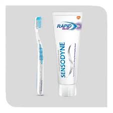 SENSODYNE RAPID RELIEF + BRUSH