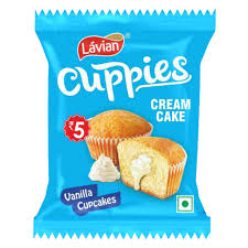 LAVIAN CUPPIES CREAM CAKE VANILLA