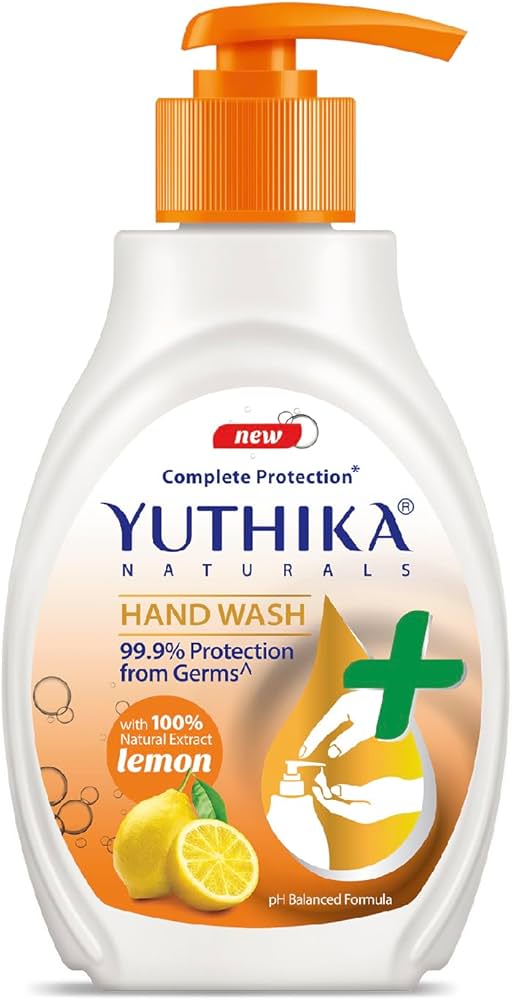 YUTHIKA HAND WASH LEMON 200 ML