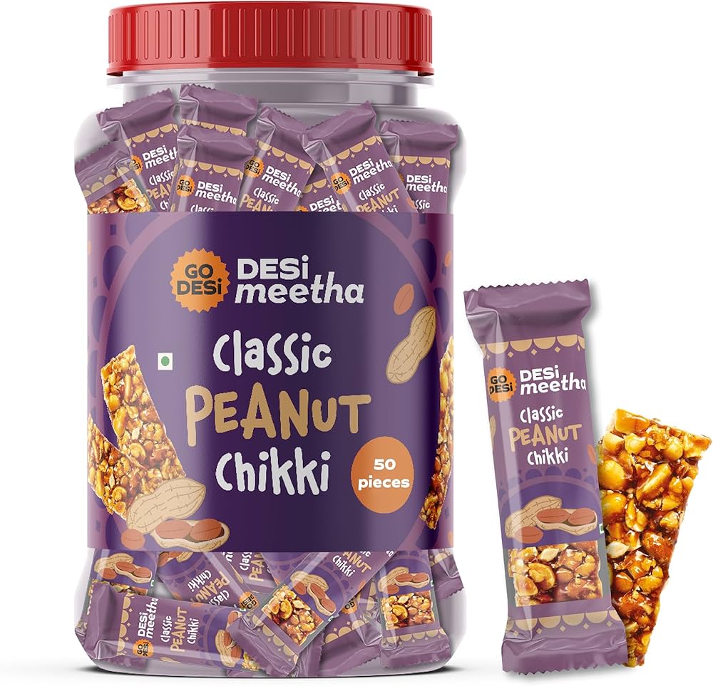 GO DESI PEANUT CHIKKI