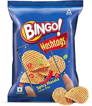 BINGO HASHTAGS SPICY MASALA 58G