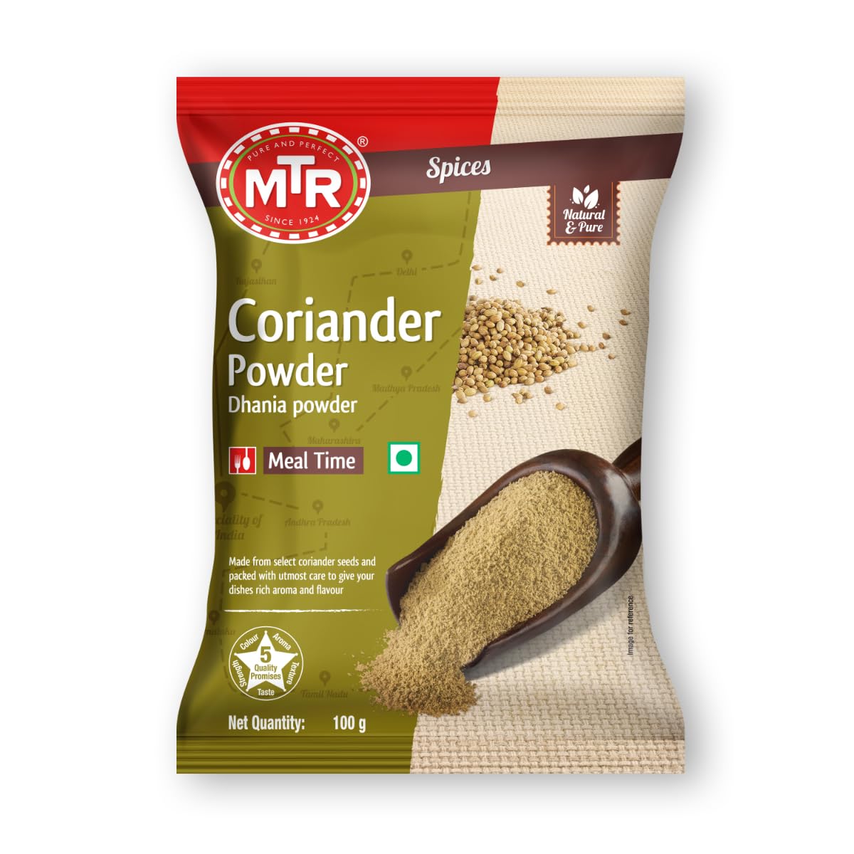 MTR CORIANDER POW 100GR