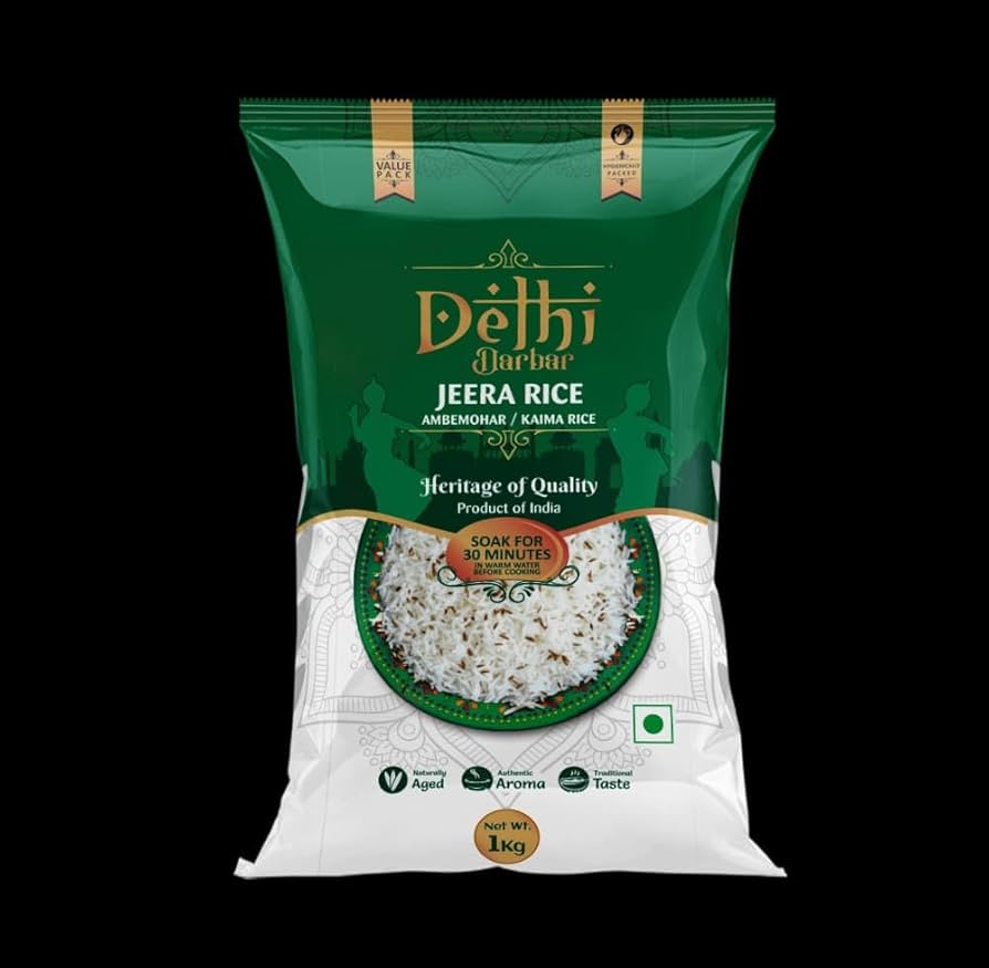 BHAGYALAKSHMI DELHI DARBAR JEERA RICE 1 KG