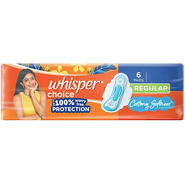 WHISPER CHOICE REGULAR 37 RS