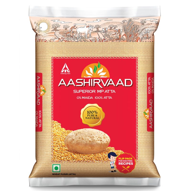 AASHIRVAAD ATTA 1KG NEW