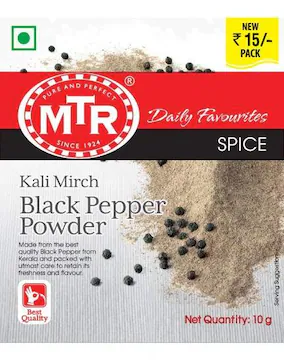 MTR PEPPER POWDER 10G