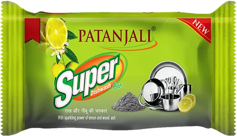 PATANJALI DISHWASH BAR 175G