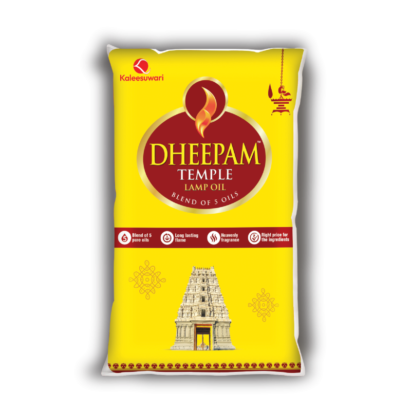 DHEEPAM LAMP OIL 1LTR POUCH