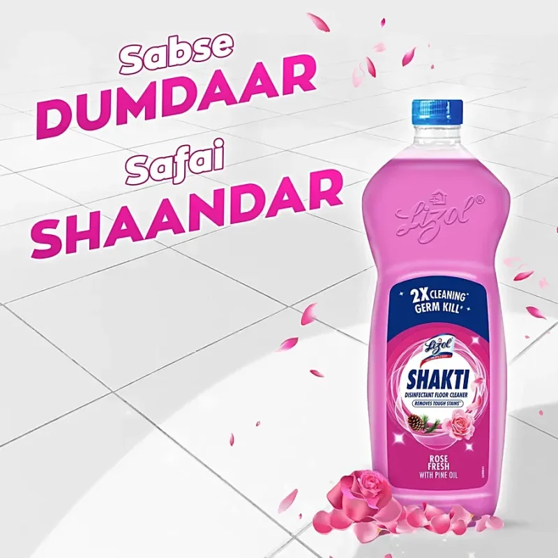 LIZOL SHAKTI PINE ROSE 450ML