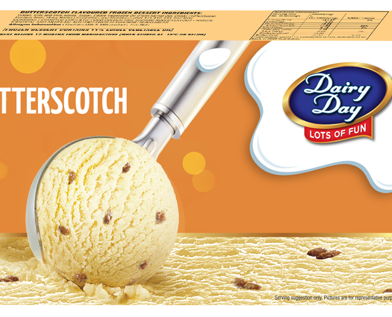 DAIRY DAY BUTTERSCOTCH 500ML