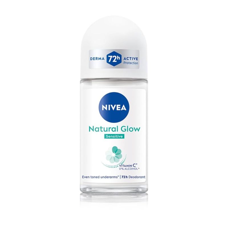 NIVEA NATURAL GLOW ROLL ON  25ML