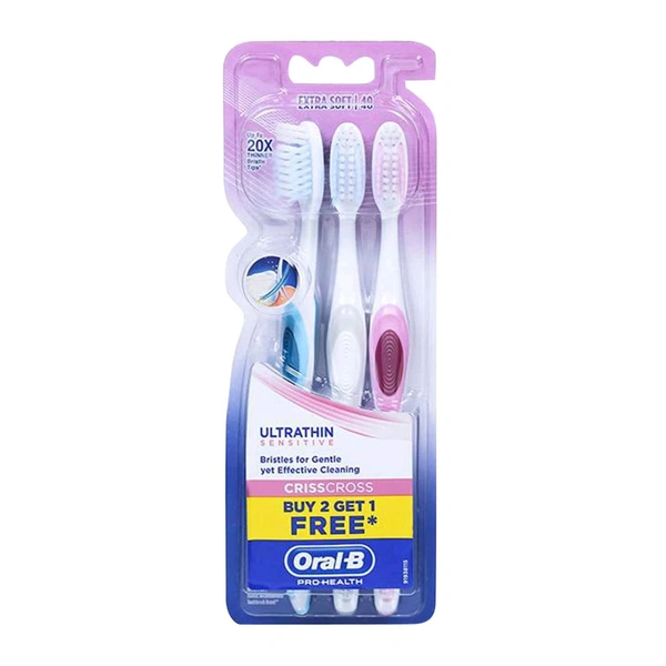 ORAL B CRISSCROSS BUY 2 GET 1