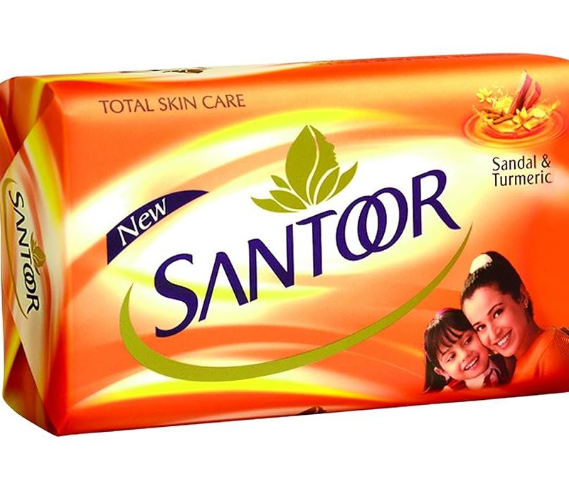 SANTOOR SANDAL & TURMERIC 38RS